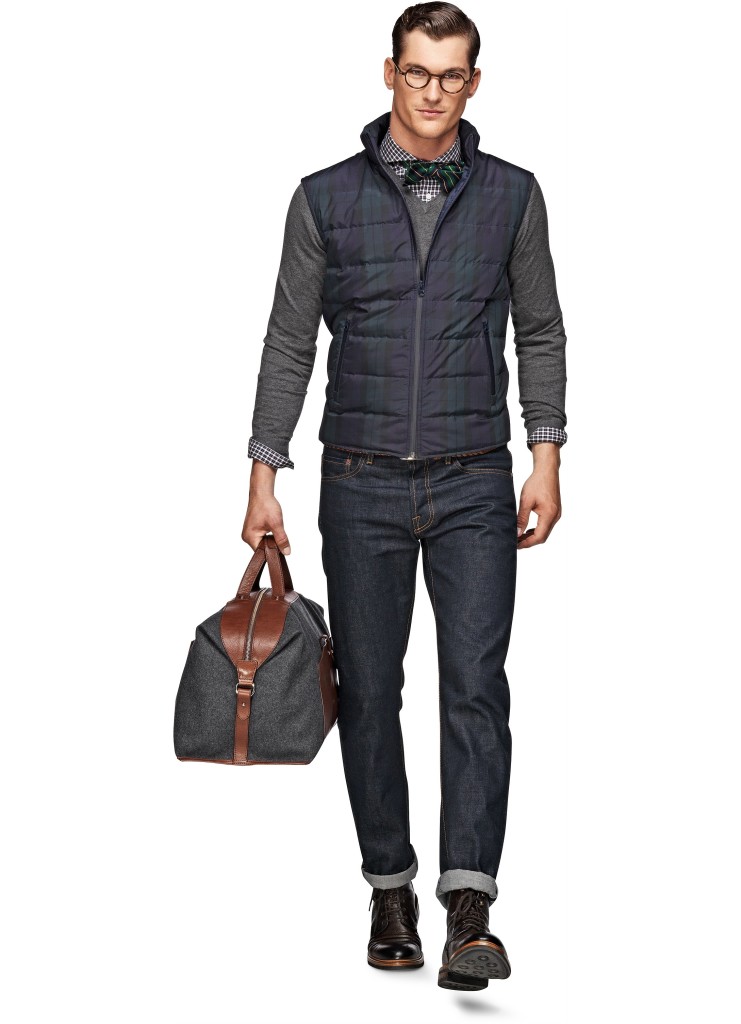 Coats_Green_Check_Bodywarmer_Bw013_Suitsupply_Online_Store_1