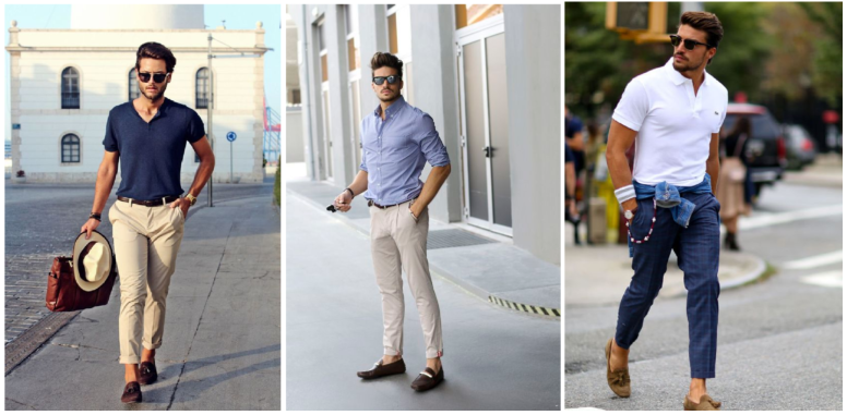 stylizacje z loafersami