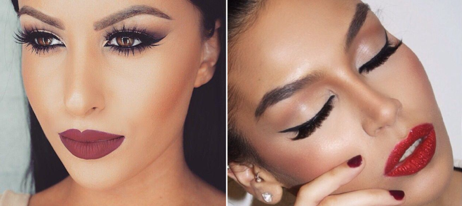 makijaż sylwestrowy smokey-eye