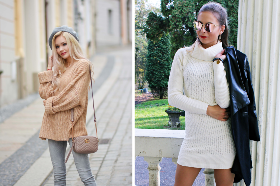 sweter blogerki