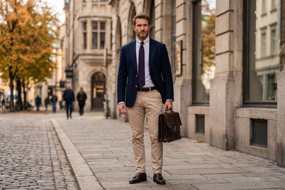 styl preppy męski